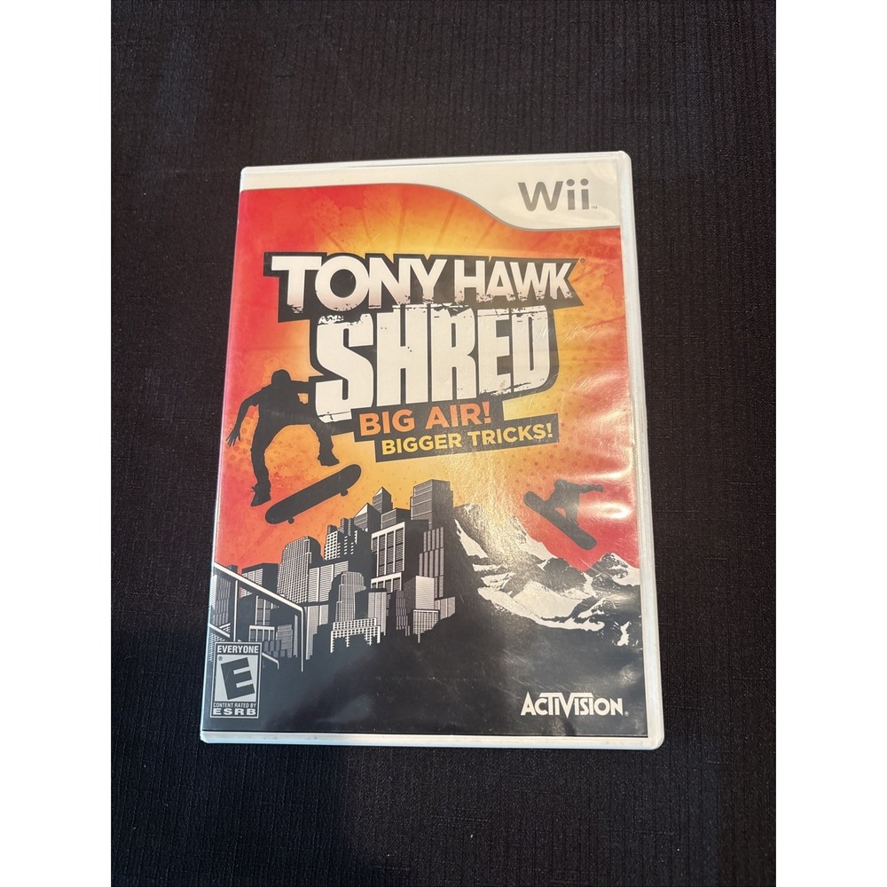 Tony Hawk Shred Nintendo Wii Game CIB Tested Activision NTSC-U/C US Canada
